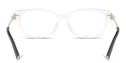 Shop TIFFANY Tiffany HardWear Pillow Eyeglasses in Clear online.
