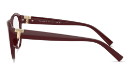 Shop TIFFANY Tiffany T Cat-Eye Eyeglasses in Red online.