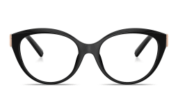 Shop TIFFANY Tiffany T Cat-Eye Eyeglasses in Black online.