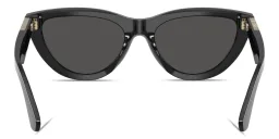 Shop BURBERRY Engraved Logo Cat-Eye Sunglasses in Grey online.