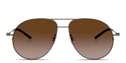 Shop Moncler Flyze Unisex Pilot Sunglasses in Matte Anthracite online.