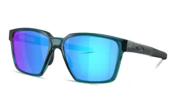 Shop Oakley Actuator SQ Unisex Rectangle Sunglasses in Transparent Balsam online.
