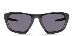 Shop Oakley Lateralis Rectangle Sunglasses in Black online.