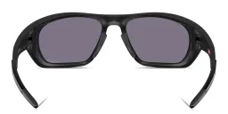 Shop Oakley Lateralis Rectangle Sunglasses in Black online.
