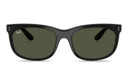 Shop Ray-Ban Balorette Unisex Pillow Sunglasses in Black online.