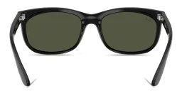 Shop Ray-Ban Balorette Unisex Pillow Sunglasses in Black online.