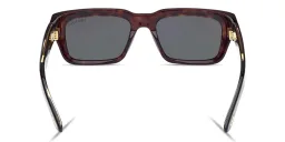 Shop TOM FORD Icon Unisex Rectangle Sunglasses in Dark Havana online.