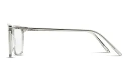 Shop MONOSTROM Wide Square Eyeglasses in Transparent Green online.