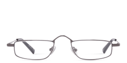 Shop EYE'M Rectangle Eyeglasses in Dark Gunmetal online.