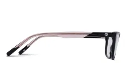 Shop EYE'M Rectangle Eyeglasses in Black online.