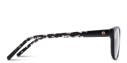 Shop EYE'M Pillow Eyeglasses in Black online.
