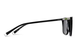 Shop EYE'M Rectangle Sunglasses in Black online.