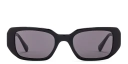 Shop EYE'M Rectangle Sunglasses in Black online.