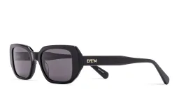 Shop EYE'M Rectangle Sunglasses in Black online.