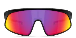 Shop Oakley RSLV Unisex Rectangle Sunglasses in Matte Black online.
