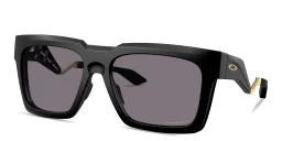 Shop Oakley Enigma Ink Unisex Square Sunglasses in Matte Black online.