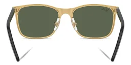 Shop Ray-Ban Junior Kids Core Square Sunglasses in Black On Arista online.