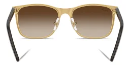 Shop Ray-Ban Junior Kids Core Square Sunglasses in Matte Brown On Arista online.
