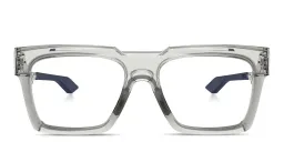 Shop Oakley Enigma Ink Unisex Wide Square Eyeglasses in Grey Shadow online.