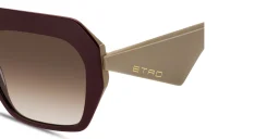 Shop ETRO Logo Signature Oversized Square Sunglasses in Brown online.
