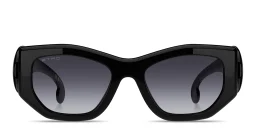 Shop ETRO Paisley Cat-Eye Sunglasses in Black online.