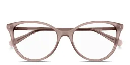 Shop GUCCI GG Logo Cat-Eye Eyeglasses in Pink online.
