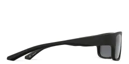 Shop SPIN ON8 Rectangle Sunglasses in Dark Green online.