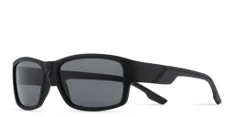 Shop SPIN ON8 Square Sunglasses in Black online.
