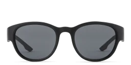 Shop SPIN ON8 Round Sunglasses in Black online.