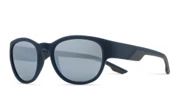 Shop SPIN ON8 Round Sunglasses in Blue online.