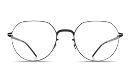 Shop MYKITA Selva Unisex Panthos Eyeglasses in Black online.