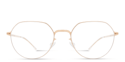 Shop MYKITA Selva Unisex Panthos Eyeglasses in Gold online.