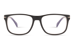 Shop DAVID BECKHAM Clip-On Wide Rectangle Eyeglasses in Black Havana online.