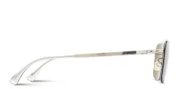Shop MYKITA Alister Aviator Sunglasses in Silver online.