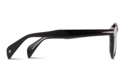 Shop DAVID BECKHAM Talisman Panthos Sunglasses in Black online.