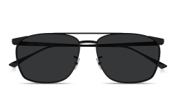 Shop SAINT LAURENT Vincent Aviator Sunglasses in Black online.