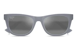 Shop Maui Jim Kaulike Unisex Square Sunglasses in Grey online.