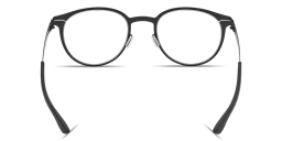 Shop ic! berlin Robin Unisex Panthos Eyeglasses in Matte Black online.