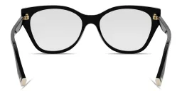 Shop FENDI Fendi Way Cat-Eye Eyeglasses in Black online.