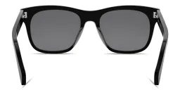 Shop CELINE CELINE Thin Square Sunglasses in Black online.