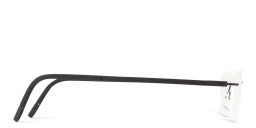 Shop Silhouette The Dawn Rimless Square Eyeglasses in Black online.