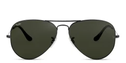 Shop Ray-Ban Unisex Pilot Sunglasses in Gunmetal online.