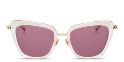 Shop VALENTINO V-Daydream II Butterfly Sunglasses in Ivory online.