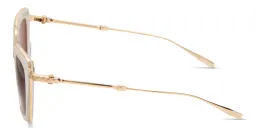 Shop VALENTINO V-Daydream II Butterfly Sunglasses in Ivory online.
