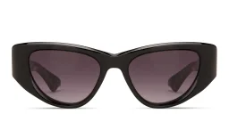 Shop JACQUES MARIE MAGE Seymour Cat-Eye Sunglasses in Black online.
