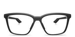 Shop Oakley Enigma Mass Unisex Square Eyeglasses in Black online.