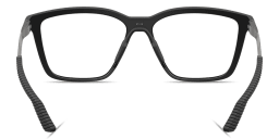 Shop Oakley Enigma Mass Unisex Square Eyeglasses in Black online.