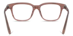 Shop BRUNELLO CUCINELLI Square Eyeglasses in Brown online.