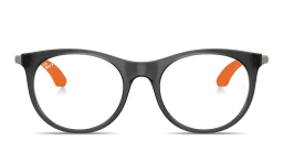 Shop Ray-Ban Junior Optics Kids Panthos Eyeglasses in Grey online.
