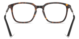 Shop Moncler Logo Signature Unisex Panthos Eyeglasses in Havana online.